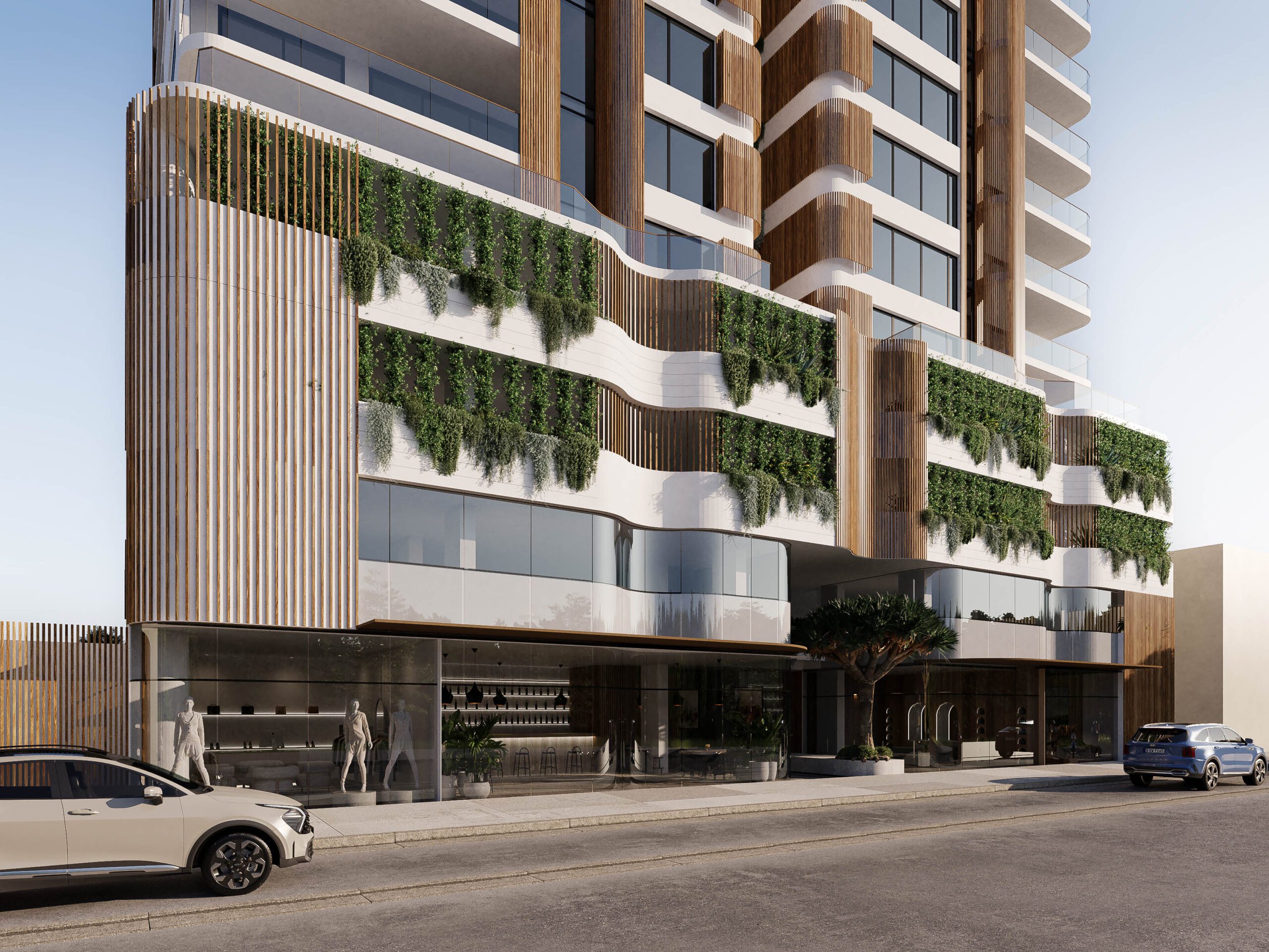 Exterior Lake Street