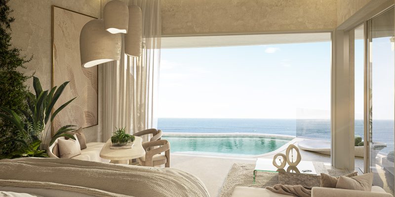 Uluwatu Project - Typical Apartment_Bed to View_Low Res